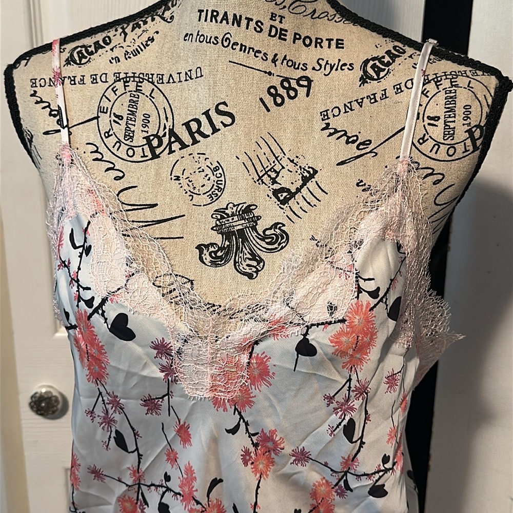 Victoria's Secret Floral & Lace Chemise Slip - Picture 3 of 9
